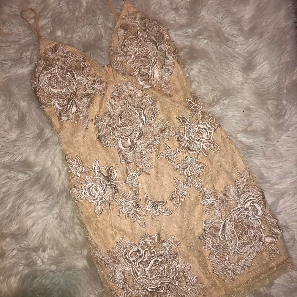 Bodycon Tight Floral Lace Dress